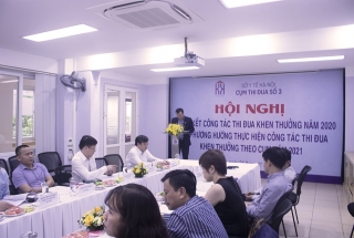 HỘI NGHỊ TỔNG KẾT CÔNG TÁC THI ĐUA KHEN THƯỞNG NĂM 2020 VÀ PHƯƠNG HƯỚNG THỰC HIỆN CÔNG TÁC THI ĐUA THEO CỤM NĂM 2021 CỤM THI ĐUA SỐ 3 - NGÀNH Y TẾ HÀ NỘI.